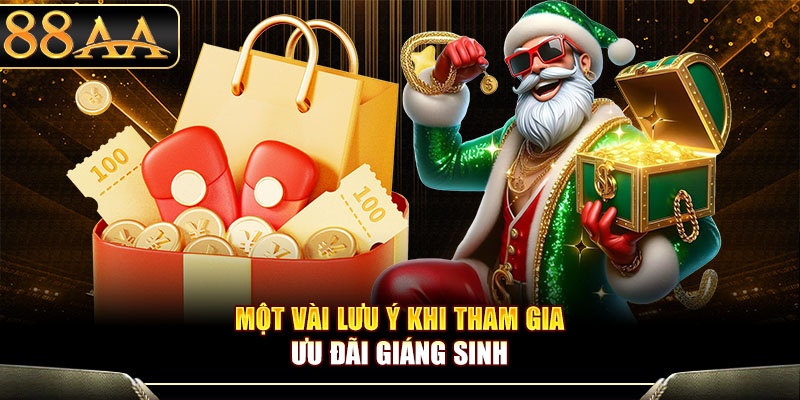 Một vài lưu ý khi tham gia ưu đãi Giáng Sinh